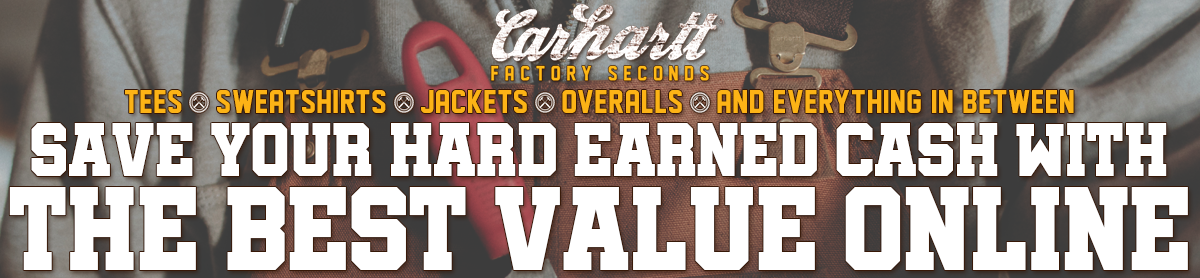 Carhartt Factory Seconds