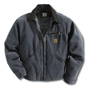 Carhartt Men's Sandstone Duck Detroit Jackets - Blanket Lined - J97