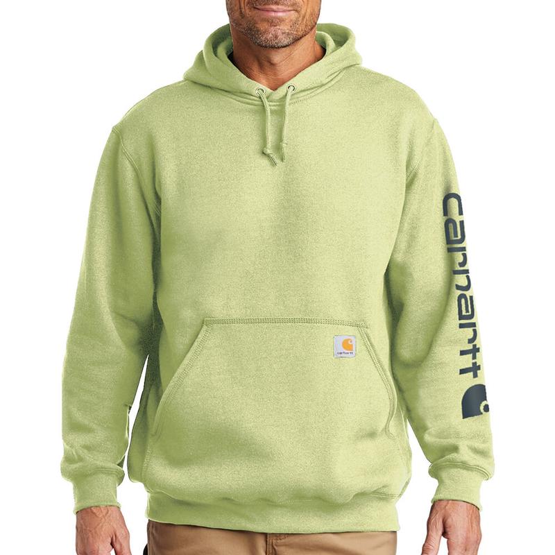 Lime green carhartt sweatshirt deals