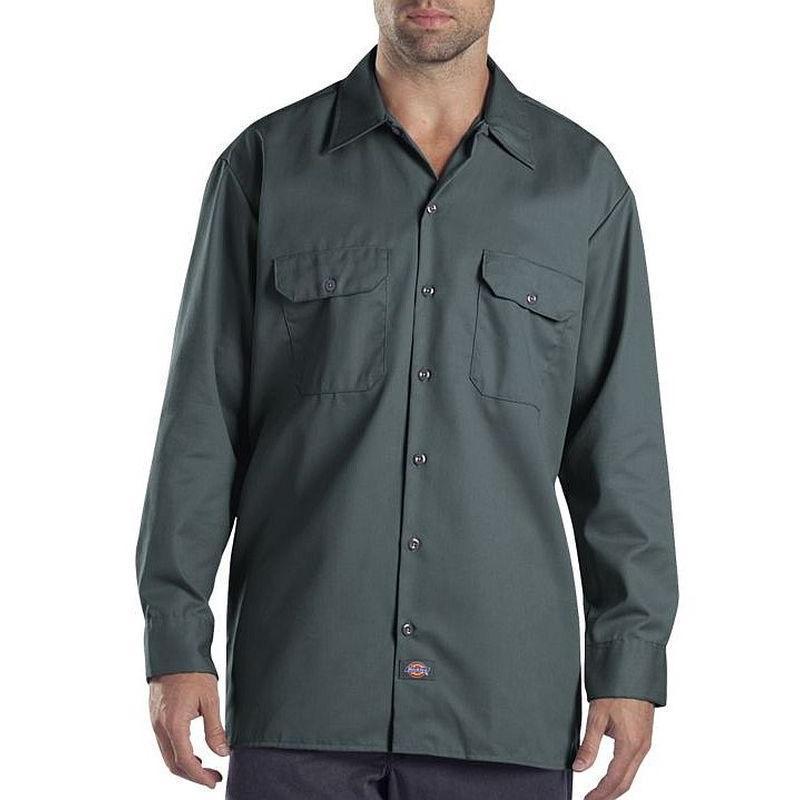 dickies men's work shirts