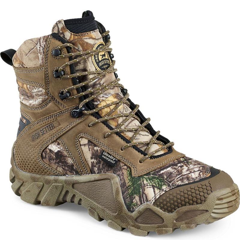 Irish Setter Men's 8in. UltraDry Insulated Camo Hunting Boot 2873