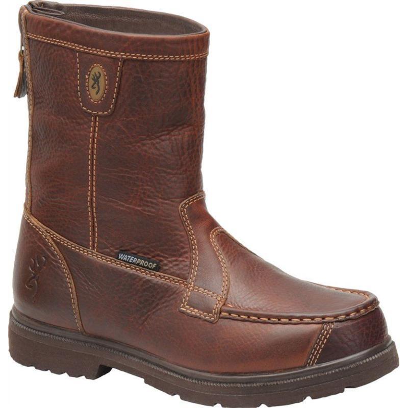 browning zip up boots