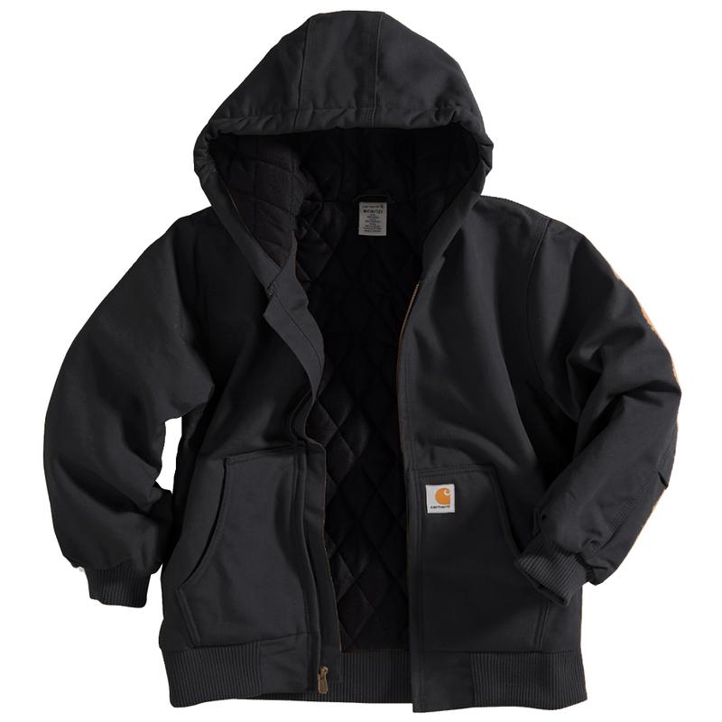 Carhartt Little Kids Hooded Quilted Lined Jacket Sizes 47 CP8417LK
