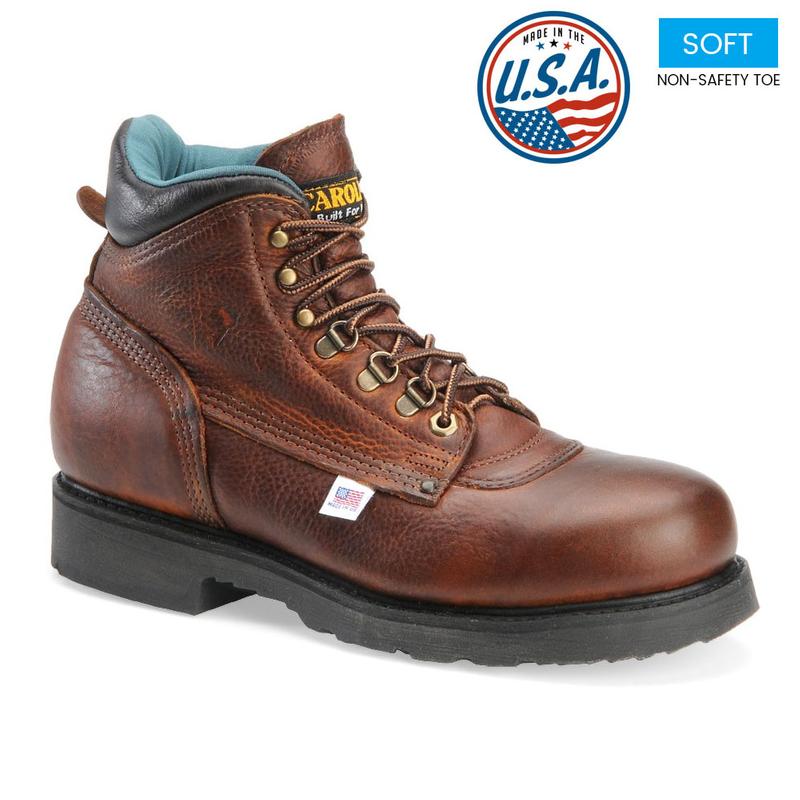 mens work boots made in usa carolina s plain toe 6 inch work boots made in usa 309 mens work boots made in usa carolina s plain toe 6 inch work boots made in usa 309