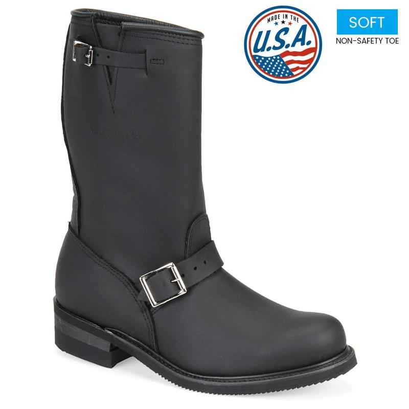 Carolina Men's Domestic 12 in. Engineer Boots Made in USA 902