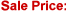 Sale price
