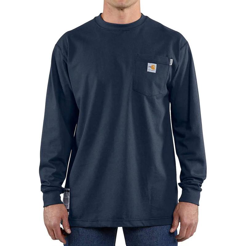 Carhartt Men's FR K126 Long Sleeve Pocket T-Shirt | Factory 2nds 100235irr