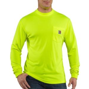 Hi-Vis FORCE Relaxed Fit Long Sleeve Pocket T-Shirt_image