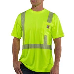 Hi-Vis FORCE Relaxed Fit Short Sleeve Class-2 Pocket T-Shirt_image