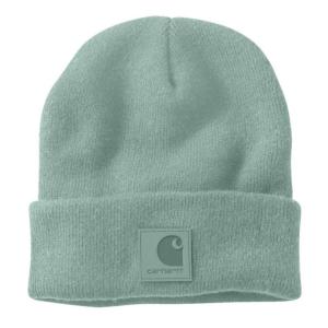 Acrylic Knit Color Block Cuffed Beanie Hat_image