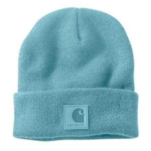 Acrylic Knit Color Block Cuffed Beanie Hat_image