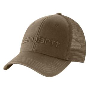 Canvas Mesh-Back Graphic Logo Ball Cap_image