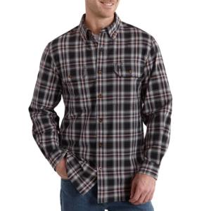 Carhartt Men's Fort Plaid Long-Sleeve Shirt 101297