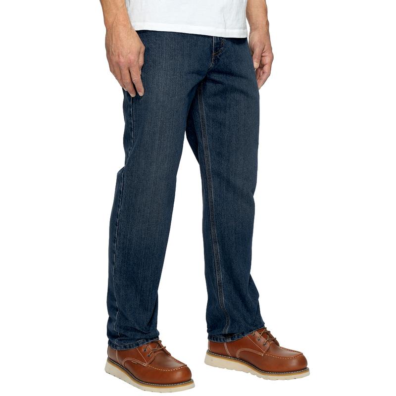 Relaxed Fit Straight Leg 5-Pocket Jean