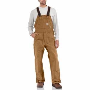 Flame-Resistant Unlined Duck Bib Overall_image