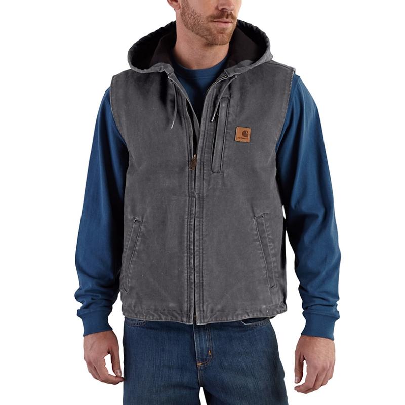 Carhartt Men's Knoxville Hooded Fleece Lined Vest 101687