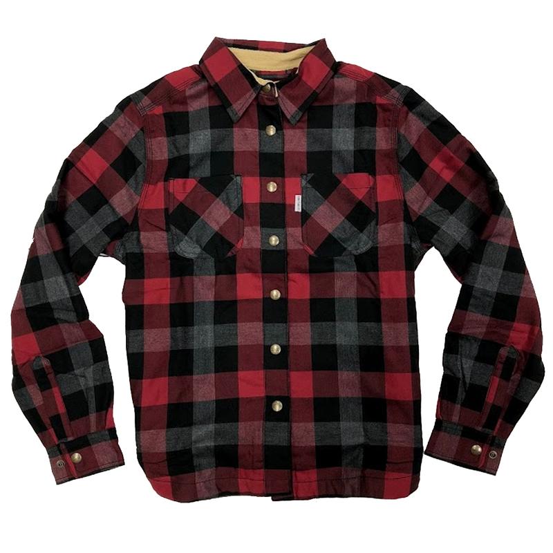 dakota fleece lined duck jac shirt