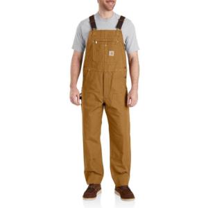 Relaxed Fit Duck Unlined Bib Overall_image