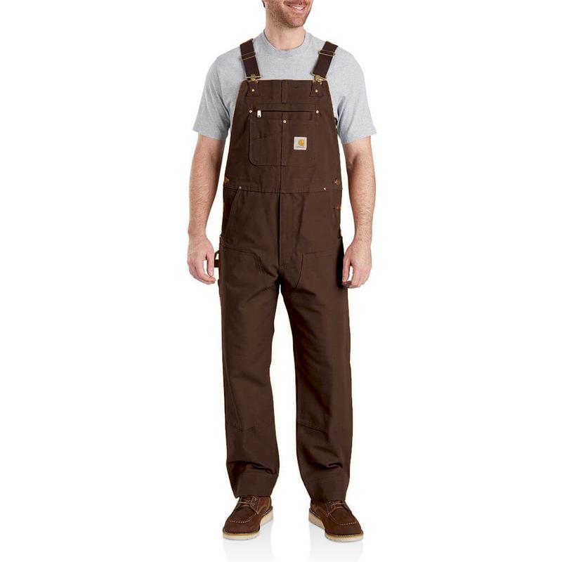 Relaxed Fit Duck Unlined Bib Overall 102776irr