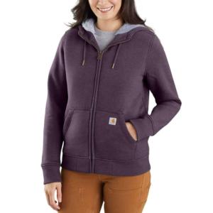 Midweight Sherpa Lined Full-Zip Hooded Sweatshirt_image