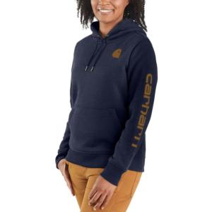 Relaxed Fit Midweight Graphic Hooded Sweatshirt_image