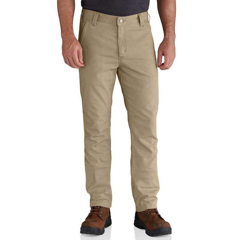 Rugged Flex® Straight Fit Canvas 5-Pocket Tapered Leg Pant 102821irr