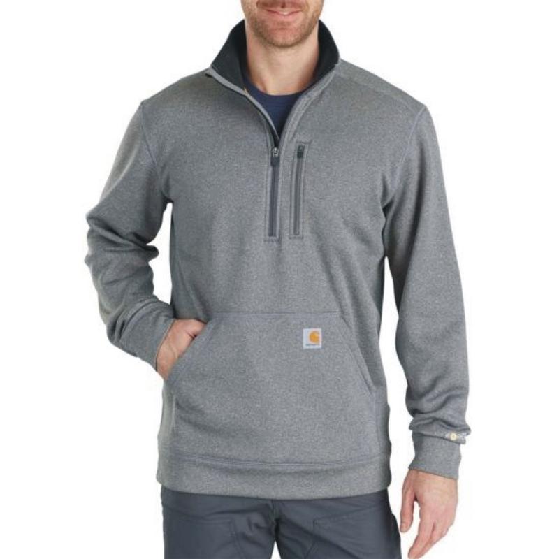 Carhartt Men's Force Extreme Mock Neck Half Zip Irregular 102831irr