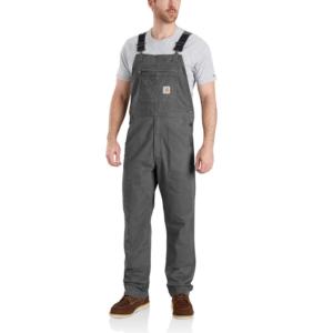 Rugged Flex Relaxed Fit Canvas Bib Overall_image