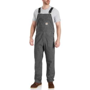 Rugged Flex® Relaxed Fit Unlined Canvas Bib Overall_image