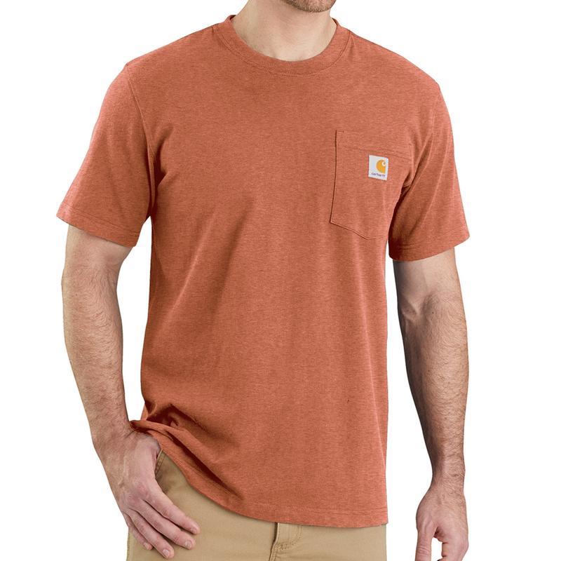 Carhartt Men's Heavyweight Relaxed Fit Pocket Tee - Factory 2nds 103296irr