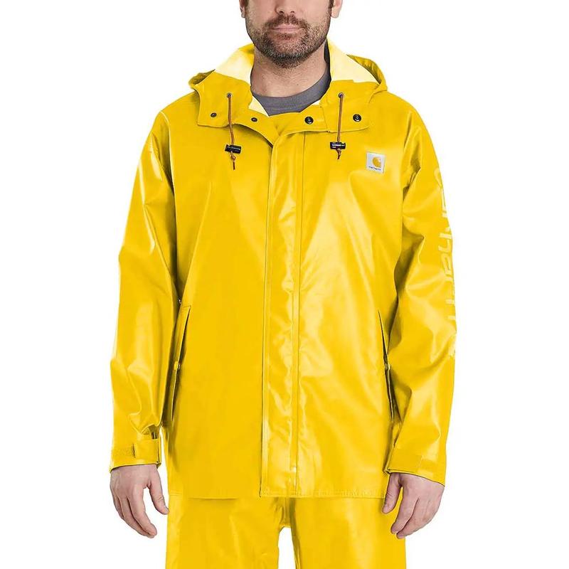 Carhartt Men's Lightweight Waterproof Rainstorm Jacket Factory 2nds