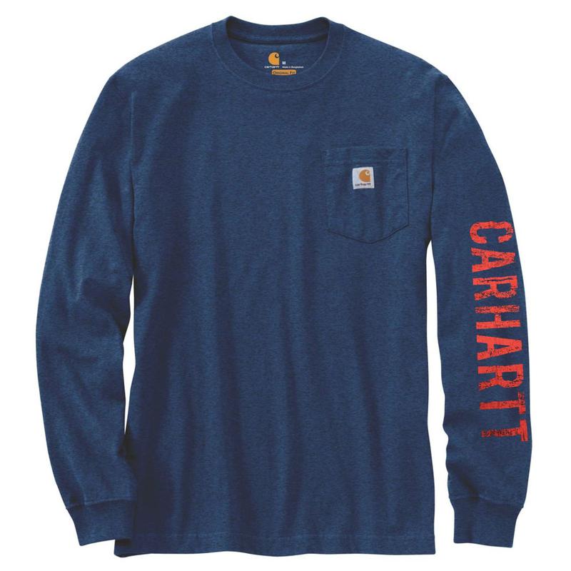 Carhartt Men's Long Sleeve Graphic T-Shirt - Factory 2nds 103859irr