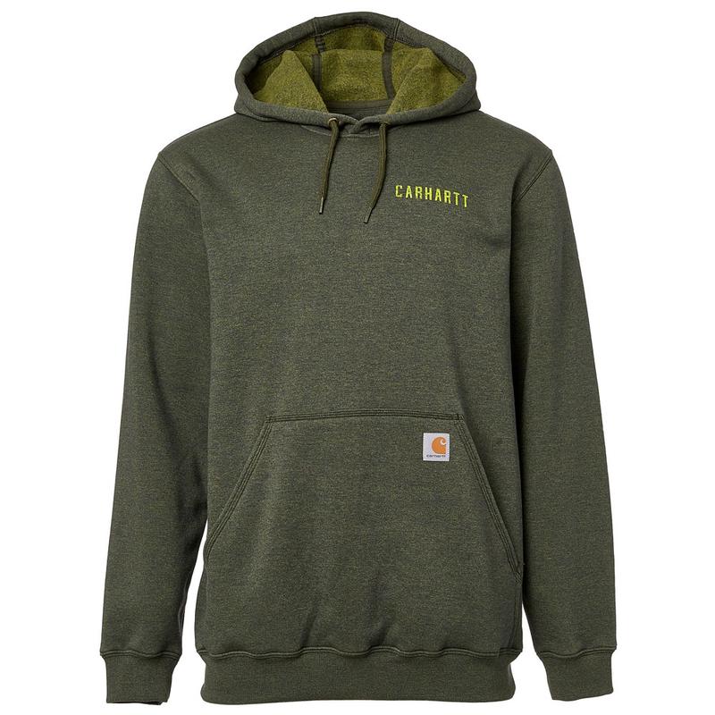 Carhartt Men's Midweight Graphic Hooded Sweatshirt - Factory 2nds 103862irr
