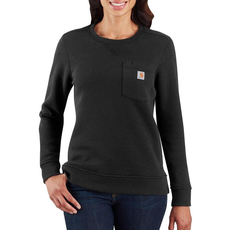 Carhartt Women's Pocket Crewneck Sweatshirt - Factory 2nds 103925irr