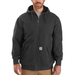 Loose Fit Midweight Rain Defender Thermal Lined Full-Zip Hooded Sweatshirt_image