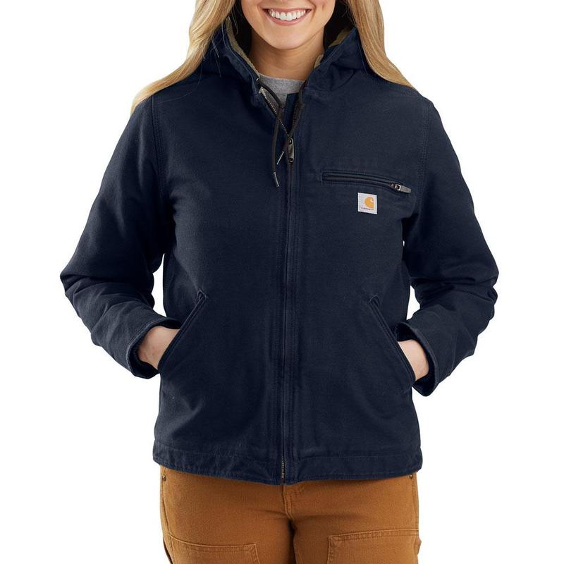 Carhartt Women's WJ141 Washed Duck Sherpa Lined JacketFactory 2nds