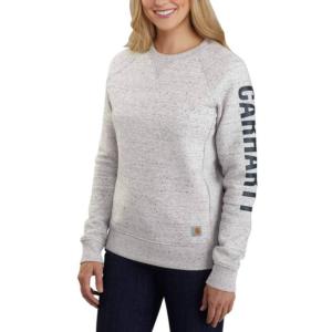 Relaxed Fit Midweight Graphic Arm Crewneck Sweatshirt_image