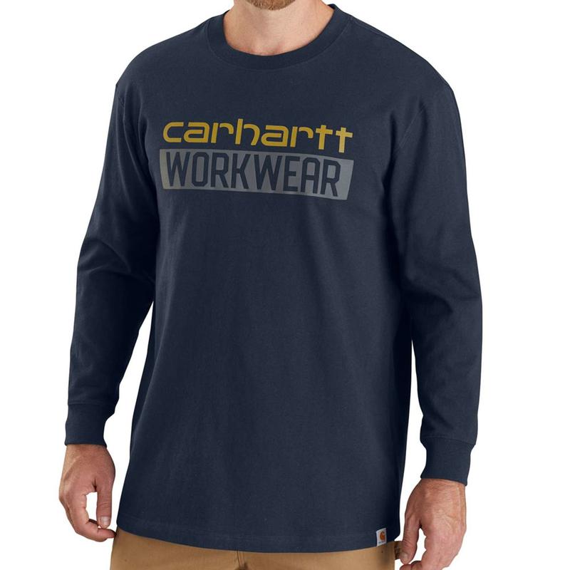 Carhartt Men's Heavyweight Long Sleeve Graphic T-Shirt 104431