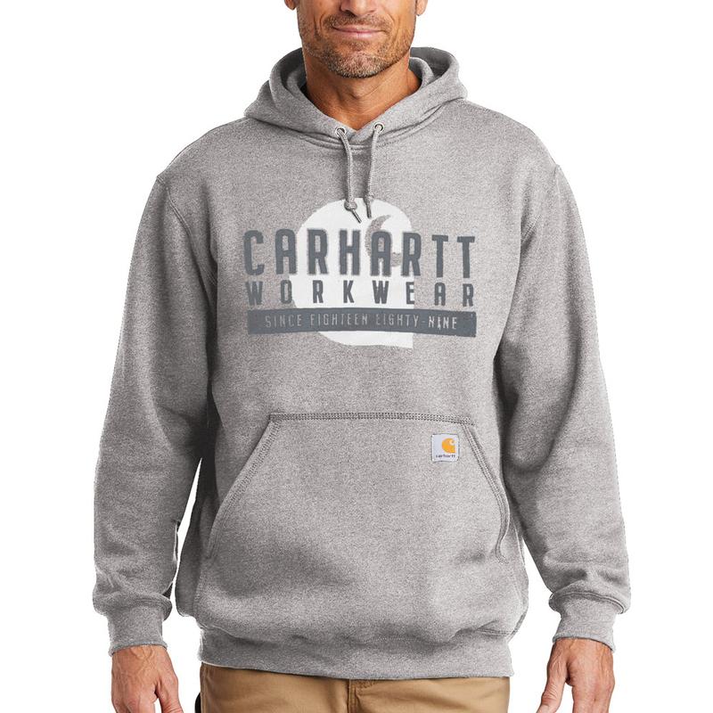 Carhartt Men's Midweight Graphic Hooded Sweatshirt 104484
