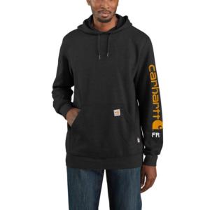 Flame-Resistant FORCE Loose Fit Midweight Graphic Hooded Sweatshirt_image