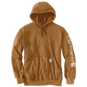 Flame-Resistant FORCE Loose Fit Midweight Graphic Hooded Sweatshirt_image