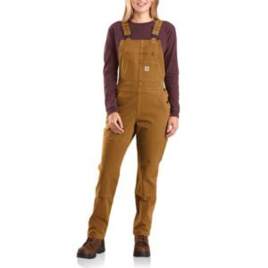 Rugged Flex® Relaxed Fit Unlined Twill Bib Overall_image