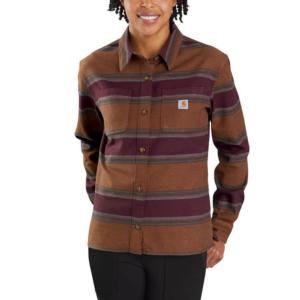Rugged Flex® Button-Up Flannel Shirt_image