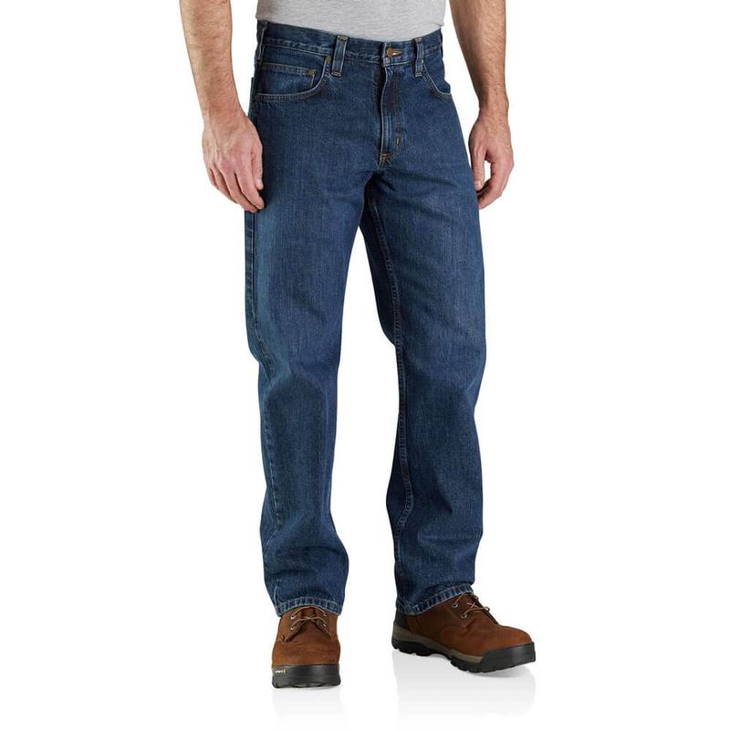 Heavyweight Relaxed Fit Straight Leg 5-Pocket Jean 105119irr