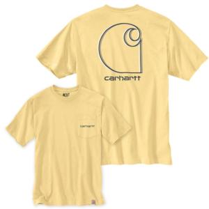 Relaxed Fit Heavyweight Short Sleeve Graphic Pocket T-Shirt - TALL_image