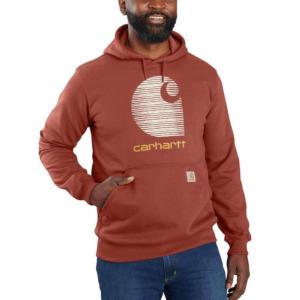 Loose Fit Midweight Rain Defender Graphic Hooded Sweatshirt_image