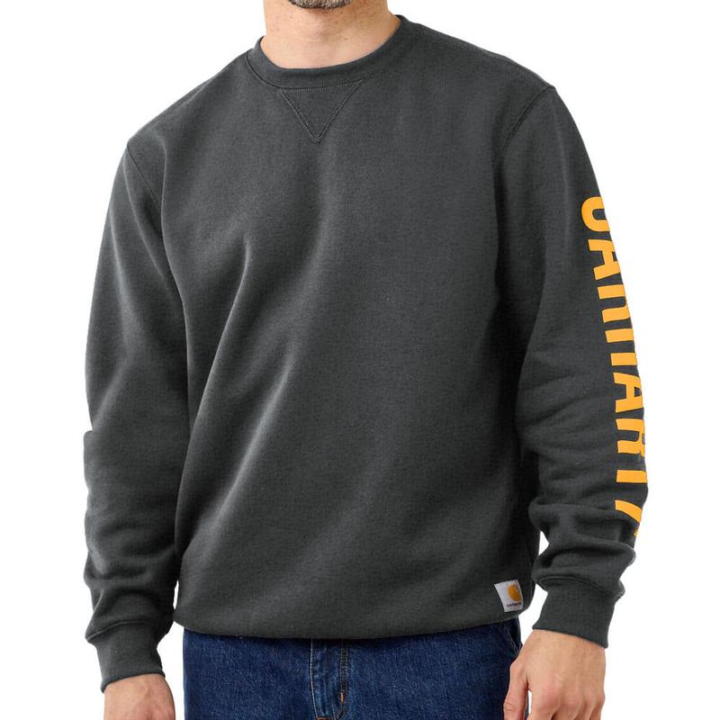 Loose Fit Midweight Graphic Crewneck Sweatshirt 105444irr