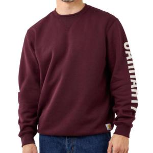 Loose Fit Midweight Graphic Crewneck Sweatshirt_image