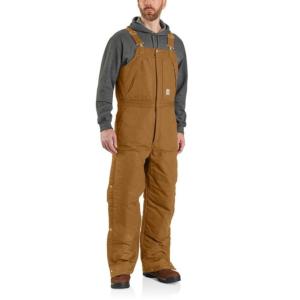 Loose Fit Firm Duck Insulated Biberall_image