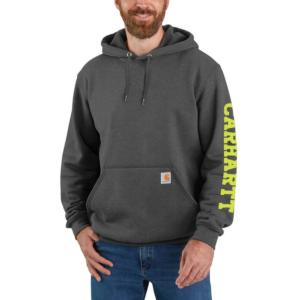 Loose Fit Midweight Graphic Hooded Sweatshirt_image